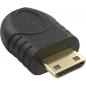 Preview: InLine® HDMI Adapter Mini HDMI C Stecker auf Micro HDMI D Buchse vergoldete Kontakte