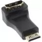 Preview: InLine® HDMI Adapter HDMI A Buchse auf Mini HDMI C Stecker gewinkelt 4K2K kompatibel vergoldete Kontakte Preview: InLine® HDMI Adapter HDMI A Buchse auf Mini HDMI C Stecker gewinkelt 4K2K kompatibel vergoldete Kontakte