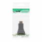 Preview: InLine® HDMI Adapter HDMI A Buchse auf Mini HDMI C Stecker gewinkelt 4K2K kompatibel vergoldete Kontakte