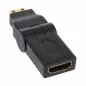 Preview: InLine® HDMI Adapter HDMI A Buchse auf Mini HDMI C Stecker flexibel 4K2K kompatibel vergoldete Kontakte Preview: InLine® HDMI Adapter HDMI A Buchse auf Mini HDMI C Stecker flexibel 4K2K kompatibel vergoldete Kontakte