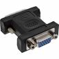 Preview: InLine® DVI-A Adapter Analog 12+5 Stecker auf 15pol HD Buchse VGA