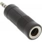 Preview: InLine® Audio Adapter 3,5mm Klinke Stecker Stereo an 6,3mm Klinke Buchse Stereo