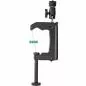 Preview: InLine® Tisch Stativ 190mm mit Schraubzwinge schwarz mit Kugelkopf