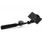 Preview: InLine® Selfie Stick mit Bluetooth Funkauslöser Teleskop schwarz Aluminium mit Mini Stativ 0,75m