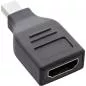 Preview: InLine® DisplayPort Konverter mini DisplayPort Stecker auf HDMI Buchse FullHD/60Hz schwarz Preview: InLine® DisplayPort Konverter mini DisplayPort Stecker auf HDMI Buchse FullHD/60Hz schwarz