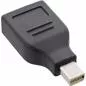 Preview: InLine® DisplayPort Konverter mini DisplayPort Stecker auf HDMI Buchse FullHD/60Hz schwarz Preview: InLine® DisplayPort Konverter mini DisplayPort Stecker auf HDMI Buchse FullHD/60Hz schwarz