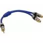 Preview: InLine® Cinch Klinke Kabel PREMIUM 2x Cinch Buchse an 3,5mm Klinke Stecker 0,25m Preview: InLine® Cinch Klinke Kabel PREMIUM 2x Cinch Buchse an 3,5mm Klinke Stecker 0,25m