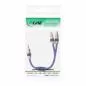 Preview: InLine® Cinch Klinke Kabel PREMIUM 2x Cinch Buchse an 3,5mm Klinke Stecker 0,25m Preview: InLine® Cinch Klinke Kabel PREMIUM 2x Cinch Buchse an 3,5mm Klinke Stecker 0,25m