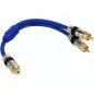 Preview: InLine® Cinch Y Kabel PREMIUM 1x Cinch Buchse zu 2x Cinch Stecker 0,25m Preview: InLine® Cinch Y Kabel PREMIUM 1x Cinch Buchse zu 2x Cinch Stecker 0,25m