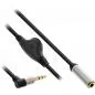Preview: InLine® Slim Audio Kabel Klinke 3,5mm ST gewinkelt BU mit Lautstärkeregler 0,25m Preview: InLine® Slim Audio Kabel Klinke 3,5mm ST gewinkelt BU mit Lautstärkeregler 0,25m