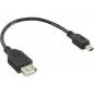 Preview: InLine® USB 2.0 Adapterkabel Buchse A auf Mini 5pol Stecker 0,2m