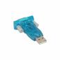 Preview: InLine® USB zu Seriell Adapter Stecker A an 9pol Sub D Stecker mit USB Verlängerung 0,8m