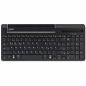 Preview: InLine® 4in1 Bluetooth Aluminium Tastatur mit Nummernpad für bis zu 4 Bluetooth Geräte schwarz