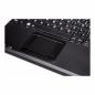 Preview: Perixx PERIBOARD-510 H PLUS FR Mini USB-Tastatur Touchpad Hub schwarz