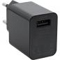 Preview: InLine® USB Ladegerät Single Netzteil Stromadapter 100-240V zu 5V/2,5A schwarz