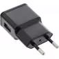 Mobile Preview: InLine® USB Ladegerät Single Netzteil Stromadapter 100-240V zu 5V/1,2A schwarz