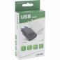 Preview: InLine® USB Ladegerät DUO Netzteil 2fach Stromadapter 100-240V zu 5V/2.1A weiß
