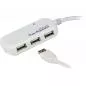Mobile Preview: ATEN UE2120H Repeater USB 2.0 Aktiv Verlängerung mit Hub und Signalverstärkung Stecker A an 4x Buchse A 12m