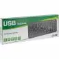 Preview: InLine® Design Keyboard Tastatur USB-Kabel flache Tasten DE Layout schwarz