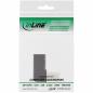 Preview: InLine® DisplayPort Adapter DisplayPort Stecker / Buchse nach oben gewinkelt