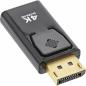 Preview: InLine® DisplayPort Adapter DisplayPort Stecker auf HDMI Buchse 4K/60Hz mit Audio schwarz