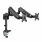 Preview: InLine® Tischhalterung mit Lifter beweglich für zwei Monitore bis 82cm (32") max. 9kg Preview: InLine® Tischhalterung mit Lifter beweglich für zwei Monitore bis 82cm (32") max. 9kg
