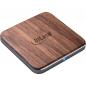 Preview: InLine® Qi woodcharge wireless fast charger Smartphone kabellos laden - 5/7,5/10W