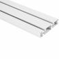 Preview: InLine® Slatwall Panel Aluminium für Wandhalterung weiß 1,2m