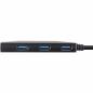 Preview: InLine® USB 3.2 Gen 1 OTG HUB USB Typ C zu 7 Port Typ A Aluminiumgehäuse schwarz ohne Netzteil