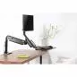 Preview: Workstation Tischhalterung mit Gasfederlifter & USB 3.0 – für Monitor bis 32", Tastatur & Maus, schwarz Preview: Workstation Tischhalterung mit Gasfederlifter & USB 3.0 – für Monitor bis 32", Tastatur & Maus, schwarz