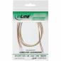 Preview: InLine® Lüfterkabel Verlängerung 3pol Molex Stecker Buchse Länge 0,3m