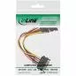 Preview: InLine® SATA Strom-Y-Kabel SATA Buchse an 2x SATA Stecker gewinkelt mit Sicherheitslaschen 0,15m Preview: InLine® SATA Strom-Y-Kabel SATA Buchse an 2x SATA Stecker gewinkelt mit Sicherheitslaschen 0,15m