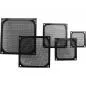 Mobile Preview: InLine® Lüftergitter Aluminium Filter 60x60mm schwarz