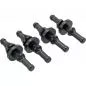 Preview: InLine® Lüfter Entkopplung 4er Pack für Lüfter aller Größen von 60 bis 120mm