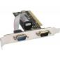 Preview: InLine® Schnittstellenkarte 2x 9pol seriell PCI