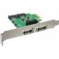 Preview: InLine® Schnittstellenkarte 2+2-fach SATA 6Gb/s PCIe kein RAID
