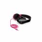 Preview: FANTEC SHP-250AJ-PK Kopfhörer stereo 3,5mm-Klinke schwarz/pink
