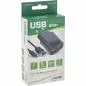 Mobile Preview: InLine® USB DUO+ Ladeset Netzteil 2-fach + Micro-USB Kabel Ladegerät Stromadapter 100-240V zu 5V/2.1A schwarz