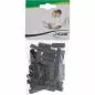 Preview: InLine® Staubschutz für DVI Buchse schwarz 50er Pack