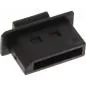 Preview: 50er Pack InLine® Staubschutz für DisplayPort Buchse schwarz