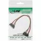 Preview: InLine® SATA+Strom Verlängerung intern SATA 6Gb/s + Strom Stecker / Buchse 0,5m Preview: InLine® SATA+Strom Verlängerung intern SATA 6Gb/s + Strom Stecker / Buchse 0,5m