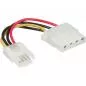 Preview: InLine® Stromadapter 8,89cm (3,5") Buchse zu 13,34cm (5,25") Stecker 6cm Preview: InLine® Stromadapter 8,89cm (3,5") Buchse zu 13,34cm (5,25") Stecker 6cm