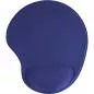 Preview: InLine® Maus-Pad blau mit Gel Handballenauflage 230x205x20mm