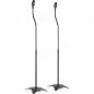 Preview: InLine® Lautsprecherständer Teleskop 68-110cm 2 Stück schwarz