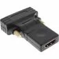 Preview: InLine® HDMI-DVI Adapter HDMI Buchse auf DVI Stecker flexibler Winkel vergoldete Kontakte 4K2K kompatibel Preview: InLine® HDMI-DVI Adapter HDMI Buchse auf DVI Stecker flexibler Winkel vergoldete Kontakte 4K2K kompatibel