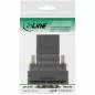 Preview: InLine® HDMI-DVI Adapter HDMI Buchse auf DVI Stecker flexibler Winkel vergoldete Kontakte 4K2K kompatibel Preview: InLine® HDMI-DVI Adapter HDMI Buchse auf DVI Stecker flexibler Winkel vergoldete Kontakte 4K2K kompatibel