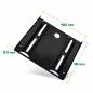 Preview: InLine® HDD/SSD Einbaurahmen 2,5" auf 3,5" mit Einbauschrauben schwarz