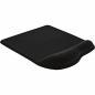 Preview: InLine® Maus-Pad schwarz mit Gel Handballenauflage 235x185x25mm
