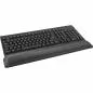 Preview: InLine® Tastatur-Pad schwarz Gel Handballenauflage 464x60x23mm
