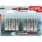 Preview: ANSMANN 1512-0012 Lithium Batterie Mignon AA 8er-Pack